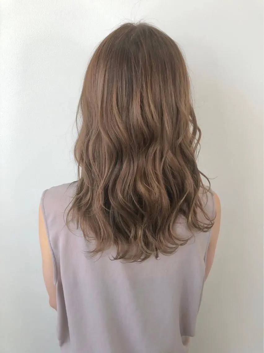 ロング カラー カット ヘアカラー パーマ 縮毛矯正 トリートメント Lien 深井店のヘアスタイル