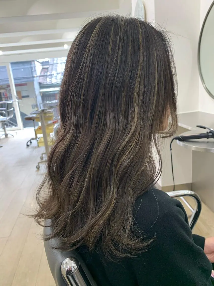ロング カラー ヘアカラー トリートメント Reb_keiji 👑小倉圭司のヘアスタイル