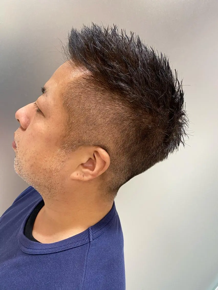 ショート メンズ 刈り上げ 福木 康助のヘアスタイル
