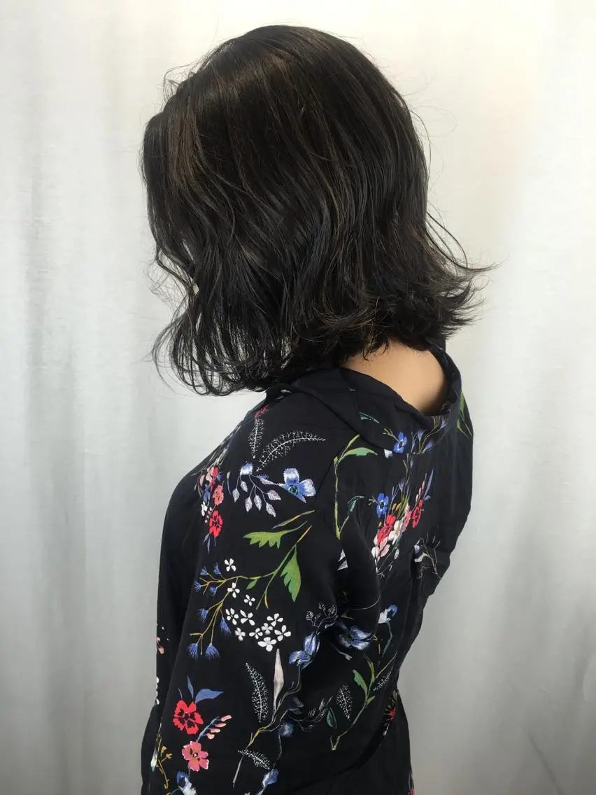 ミディアム カラー ハイライトカラー ハイライト ヘアカラー 🤍2nd🤍田所 美希のヘアスタイル