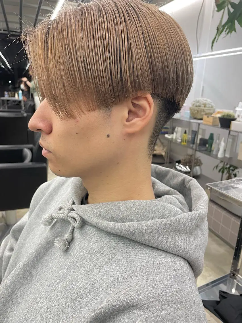 ショート カラー メンズ 艶髪/透明感カラー tawadaのヘアスタイル