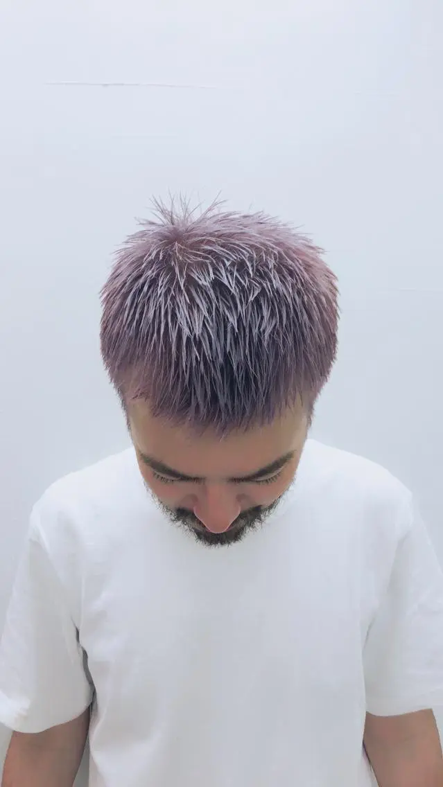 ショート メンズ メンズブリーチ み ゆきのマツエク・マツパデザイン