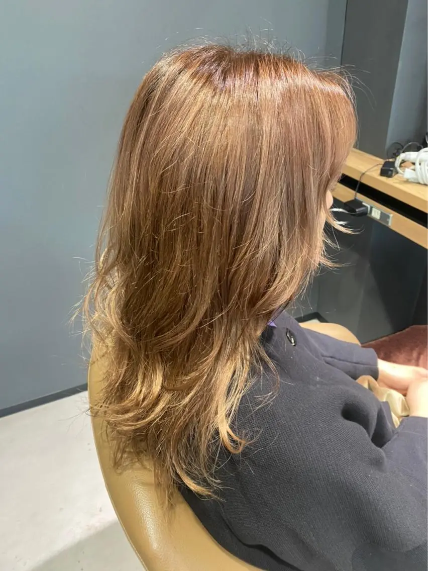 ロング カラー unpeuhair/ 宮岡　光希のその他イメージ