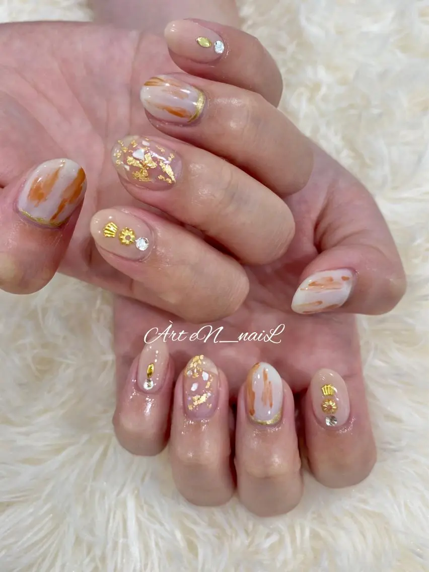 ネイル EN_NAIL 野中本店Ayakaのネイルデザイン