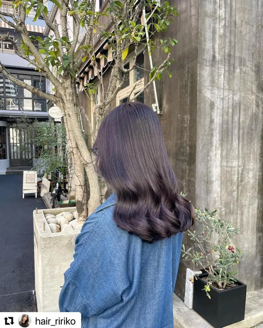 ミディアム カラー メンズ アッシュ アッシュグレー 透明感カラー グレージュ ラベンダーカラー 🩷Eny terrace🩷のヘアスタイル