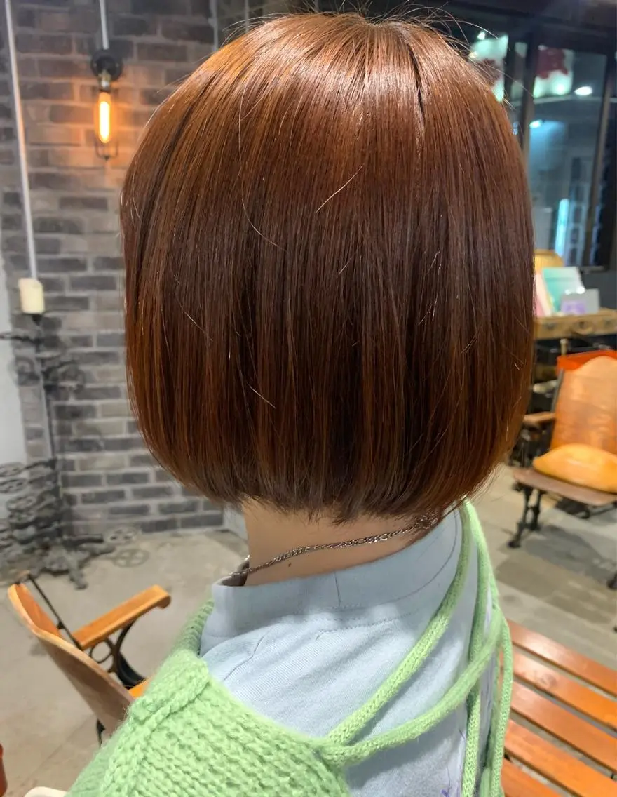 ショート カラー オレンジ 似合わせ×美髪改善✨ Yutoのヘアスタイル