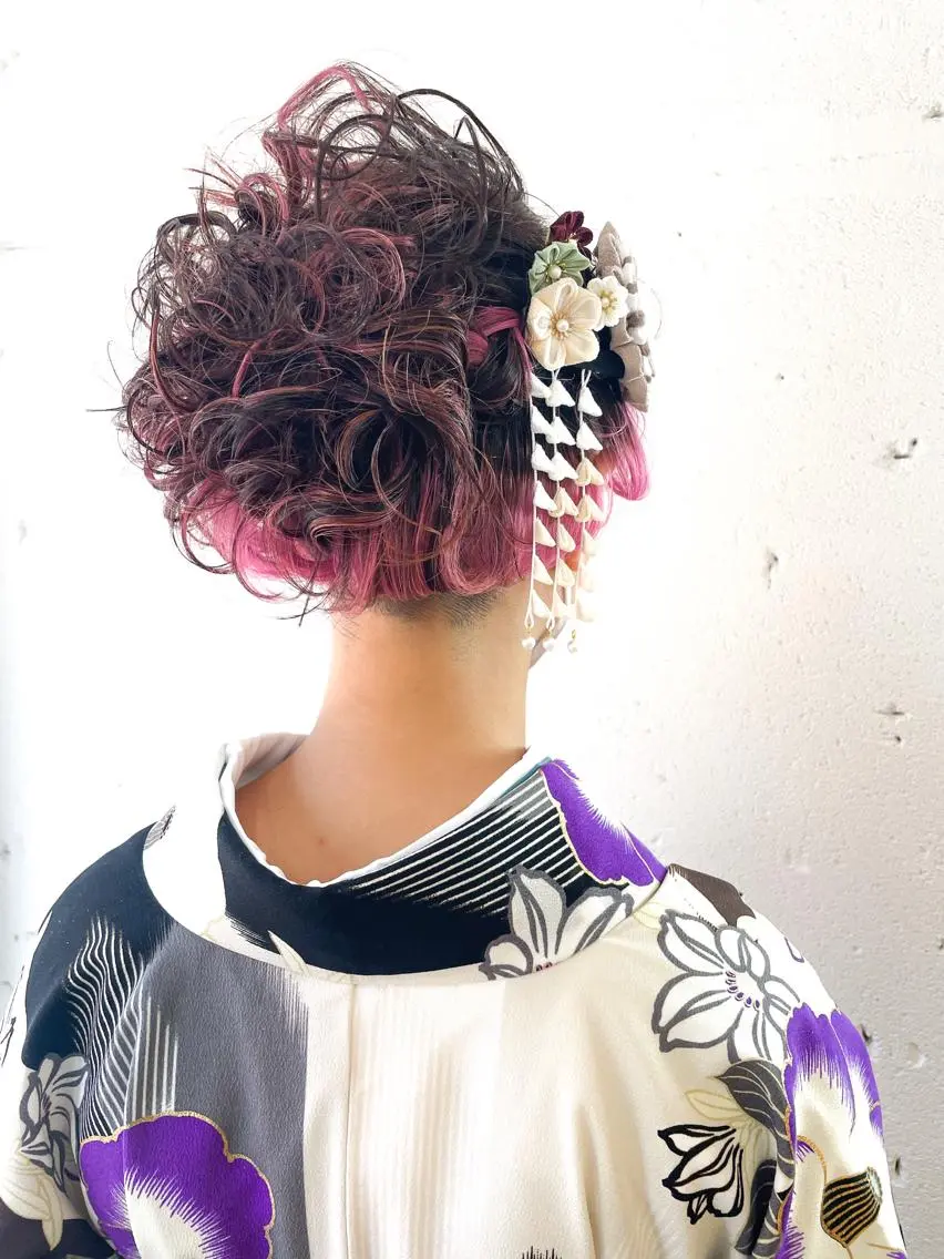ショート ヘアセット ショート✨ボブ✨代表 新田見美仁のヘアスタイル