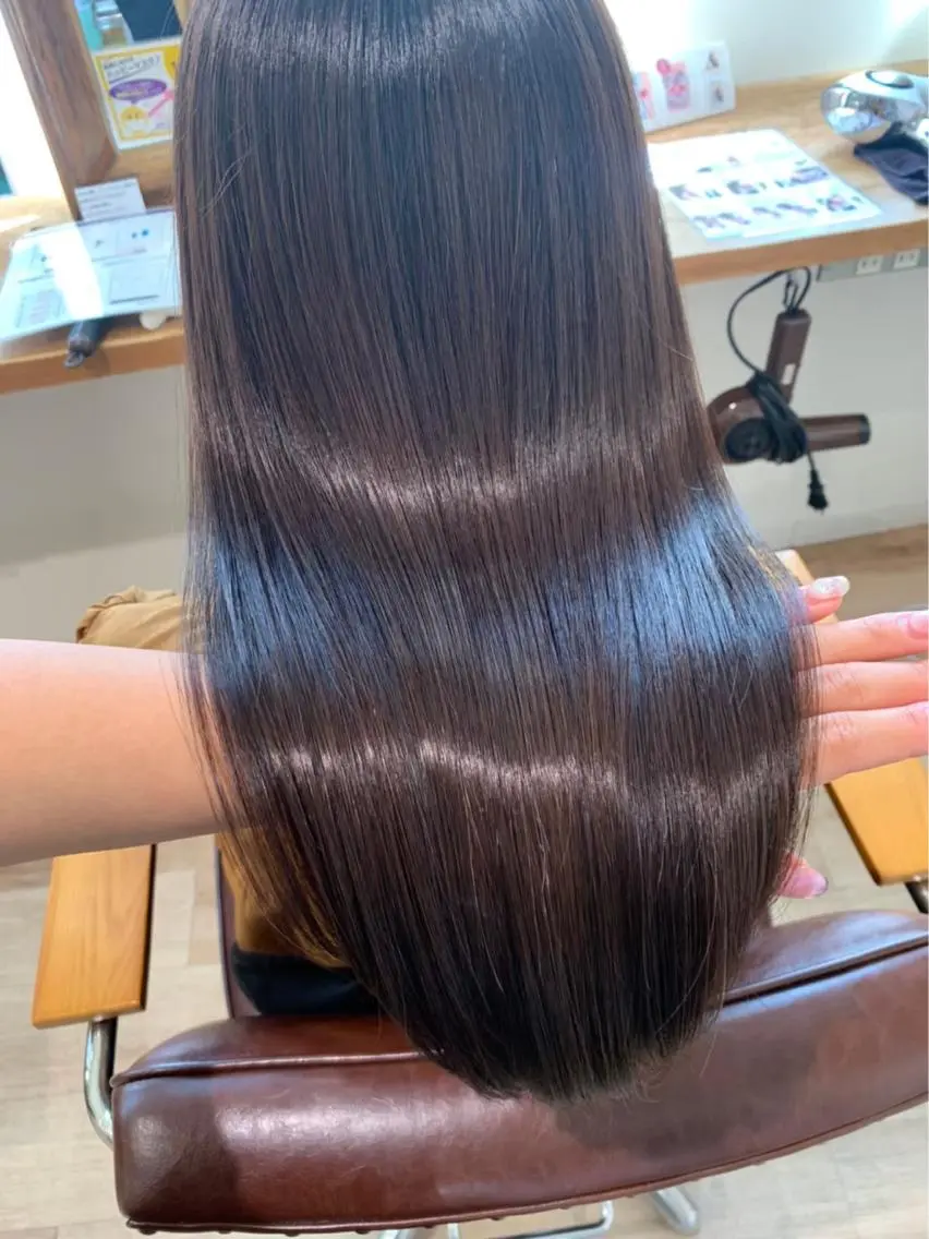 ロング カラー ヘアアレンジ niconail 🧣ayu 📍烏山のネイルデザイン