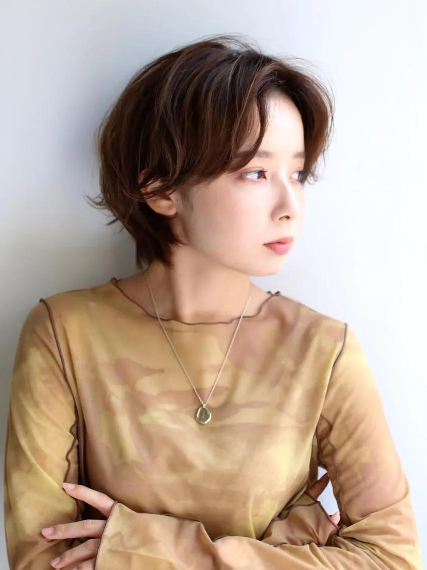 ショート c& ちはるのヘアスタイル
