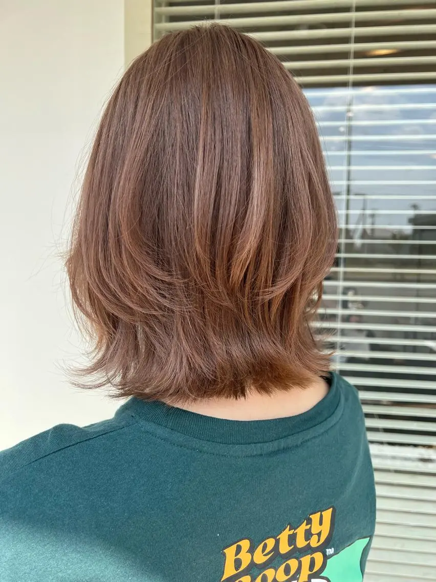 ショート カラー カット トリートメント 早川 真幸のヘアスタイル