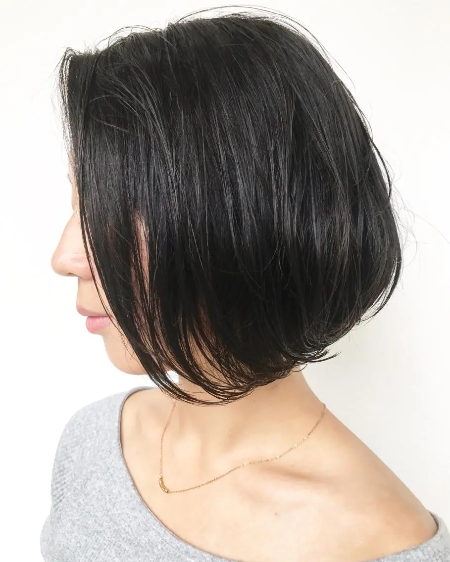 ショート ボブ カット トリートメント Life salon SAKURAのヘアスタイル