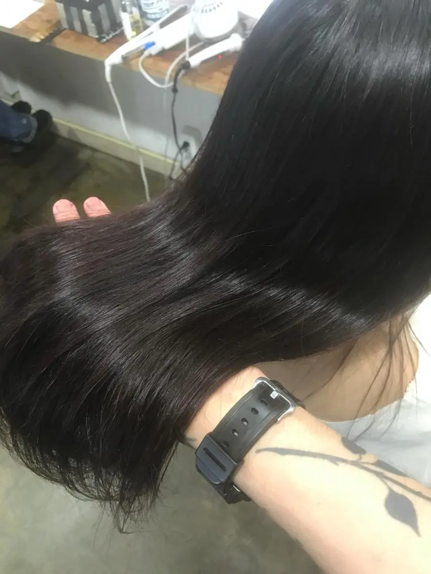 セミロング カラー カット ヘアカラー トリートメント 💎髪質改善💎 デザイナーshinのヘアスタイル