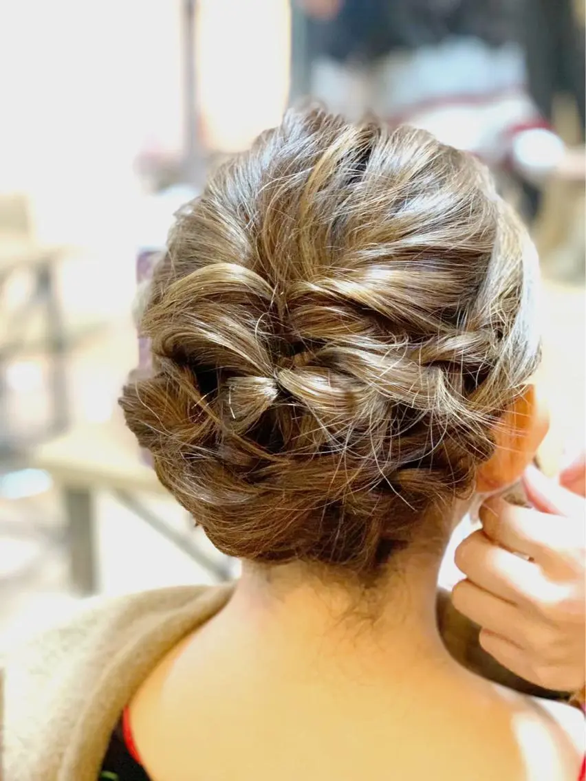 ヘアアレンジ 高森 雅のヘアスタイル