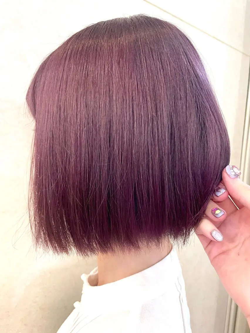 ミディアム シールエクステ くびれヘア エクステ ハイライト 髪質改善 ヘアカラー トリートメント 🦋高瀬寛菜🦋 韓国/ブリーチのヘアスタイル