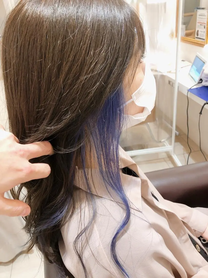 セミロング カラー ショートショートボブ うるはのヘアスタイル