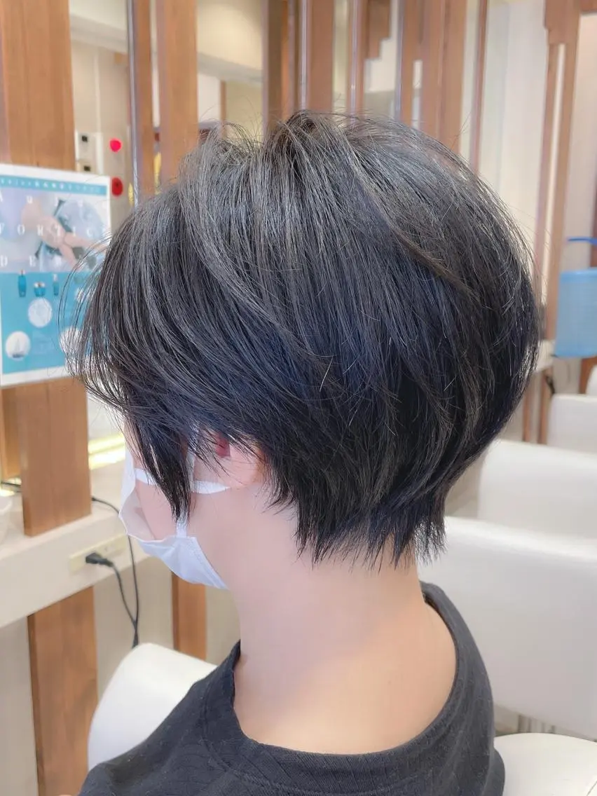 ショート 💎桑原勇志/ ショート/ハイトーンのヘアスタイル
