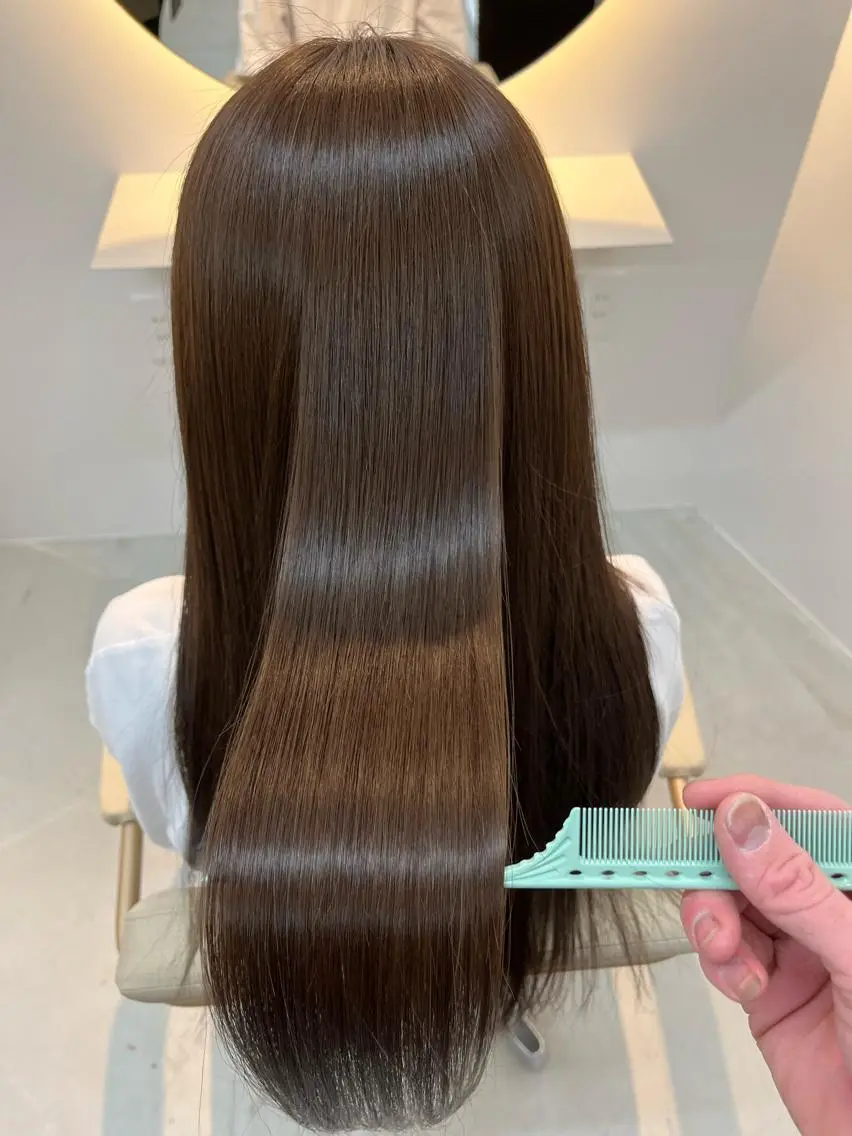 ロング ヘアカラー トリートメント 恒松 大毅のヘアスタイル