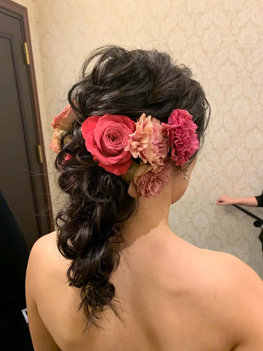 ヘアアレンジ 結婚式・ブライダル sHioN髪質改善 美髪矯正／ヘア着付けのヘアスタイル