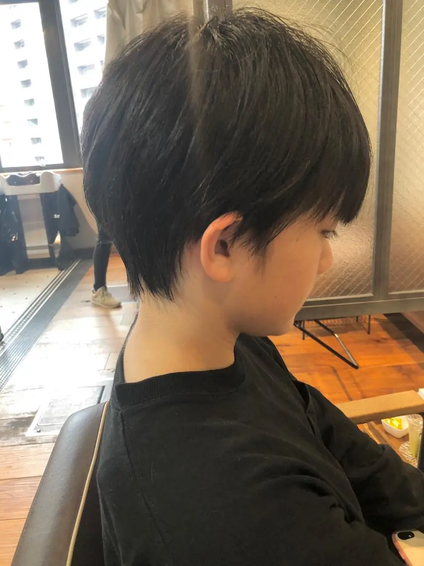 ショート 上品な大人レイヤー 🍀渋谷🍀濱口敬太のヘアスタイル