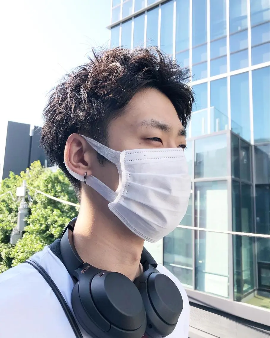 ヘアアレンジ メンズ カット トリートメント ヘアセット メンズ特化✂️栗原 侑也のヘアスタイル