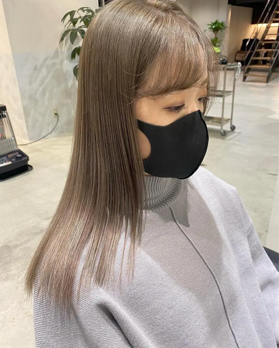 セミロング カラー カット ヘアカラー トリートメント MAYU / Raf.のヘアスタイル