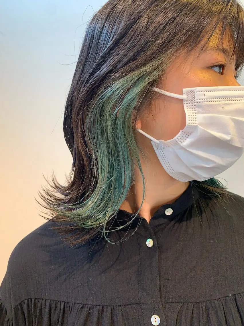 ミディアム カラー ROUTE ルートのヘアスタイル