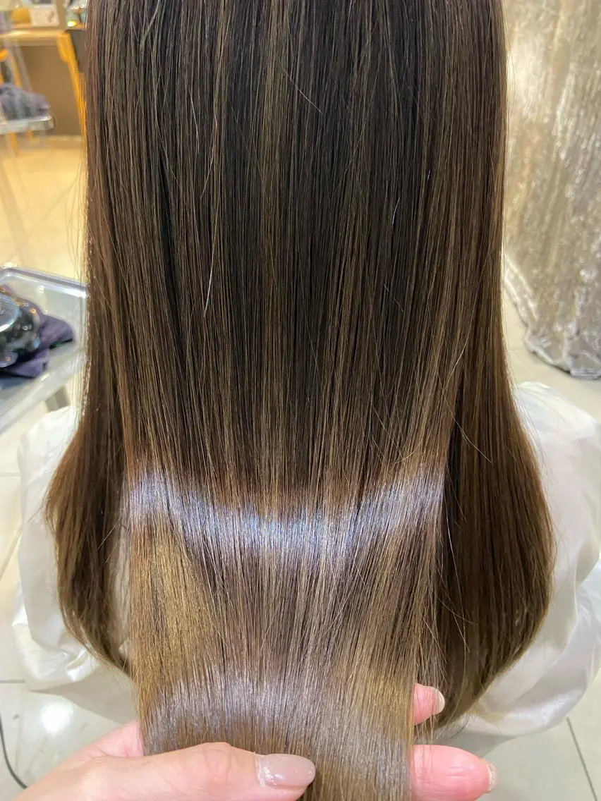 セミロング カラー Hair resort Aiのヘアスタイル