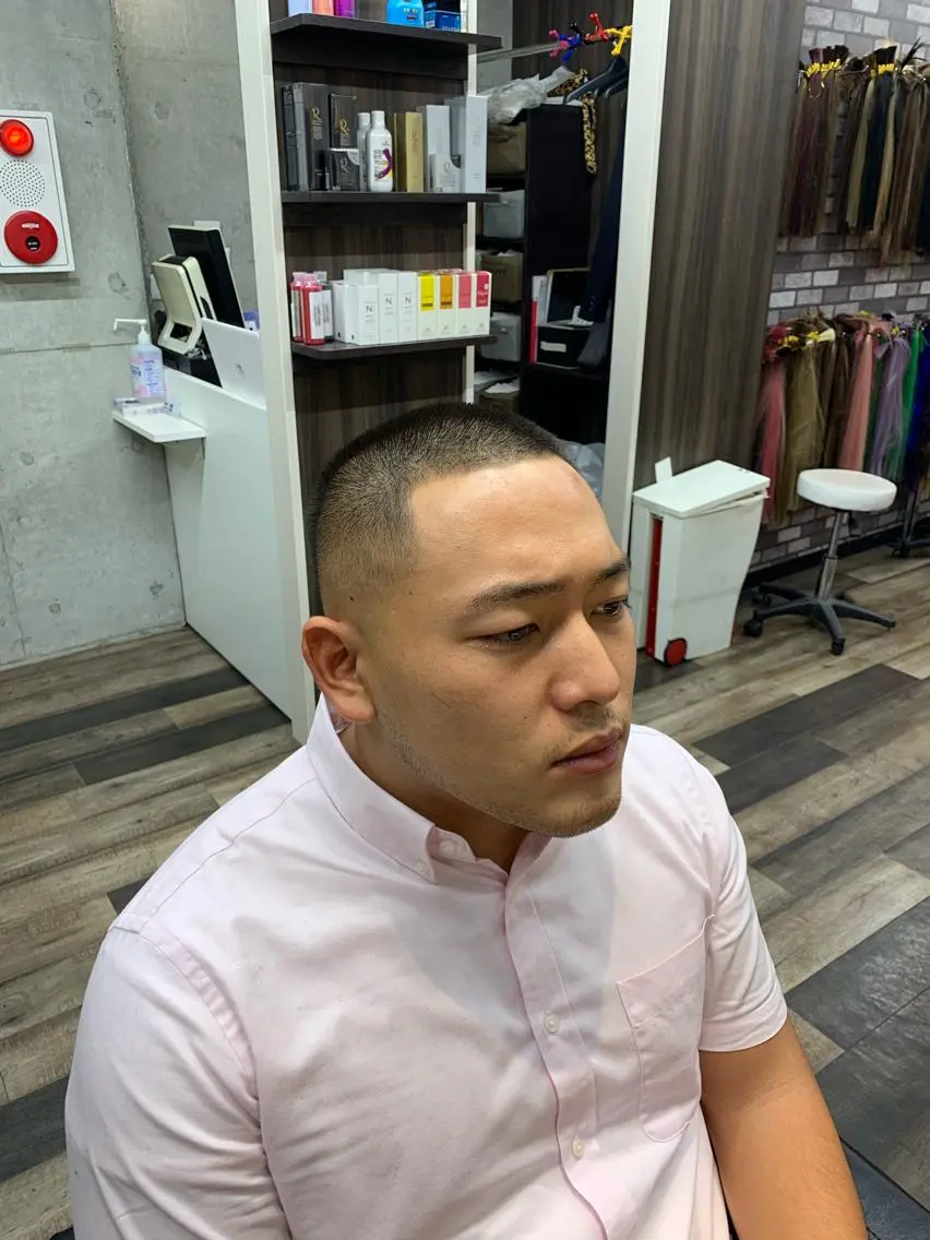 メンズ カット 渡辺 勇大のヘアスタイル