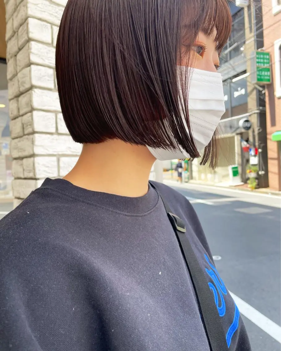 ショート カット ヘアカラー トリートメント haru/レイヤー/ ウルフのヘアスタイル
