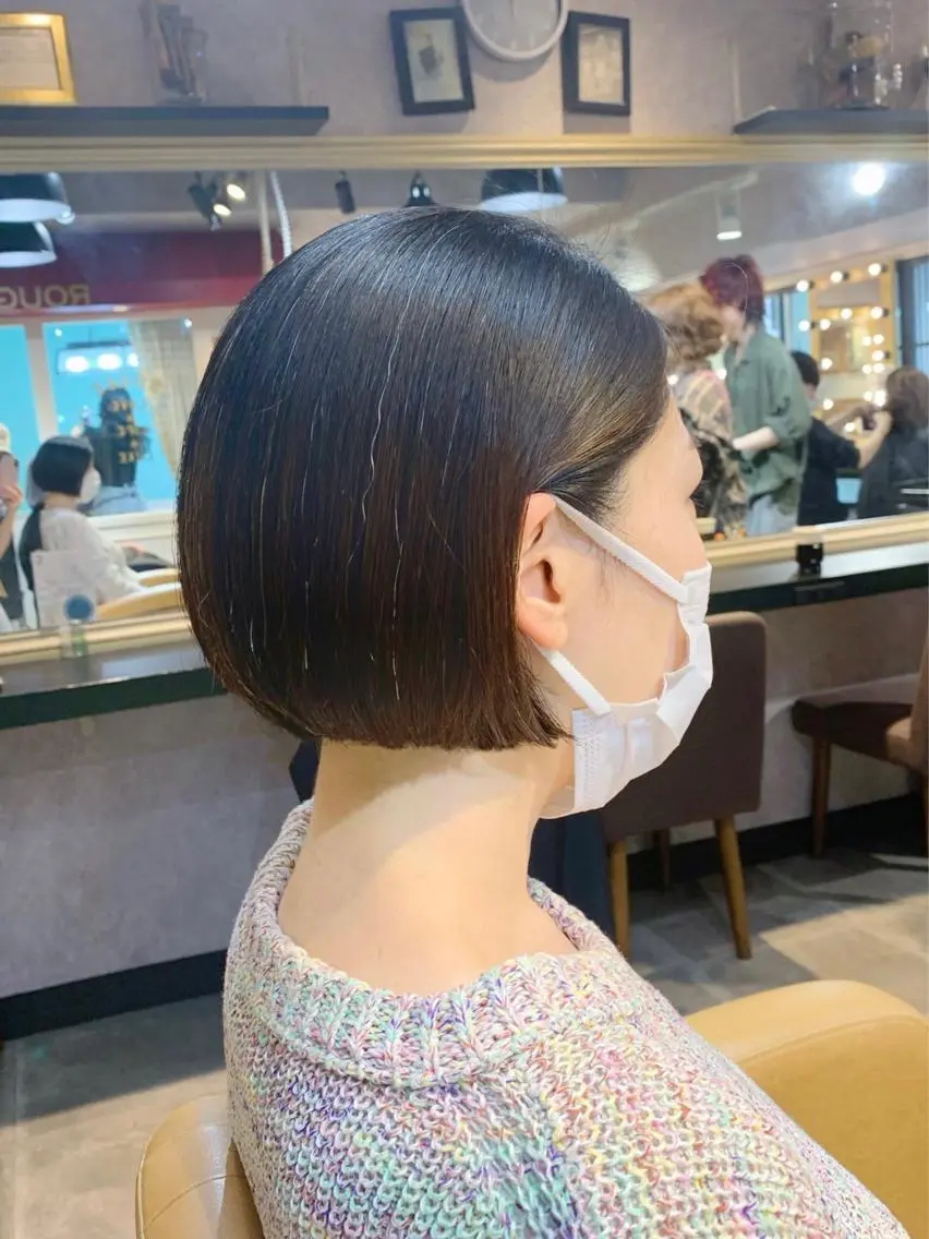 ショート カット ヘアカラー トリートメント 🍟ミニモ限定🍟 ai.stylistのヘアスタイル