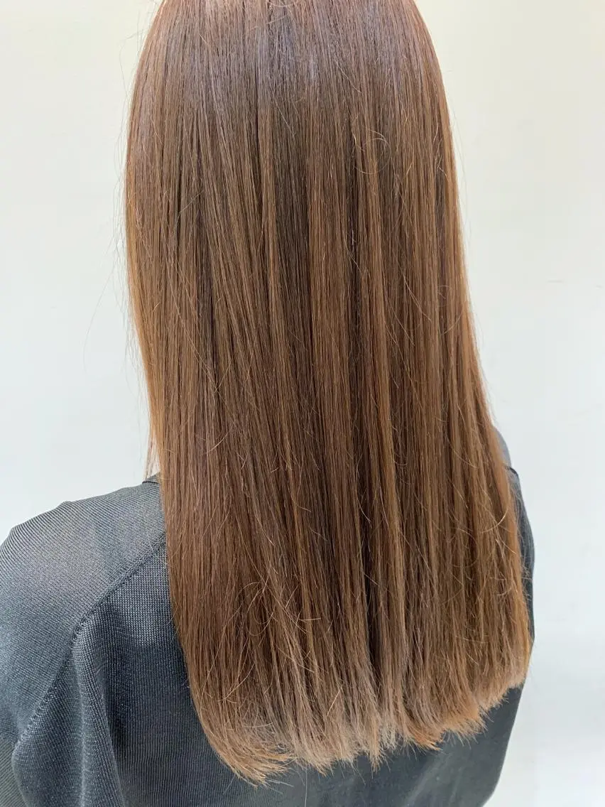 ロング カラー ヘアカラー トリートメント 🦖鶴岡 香純🦖のヘアスタイル