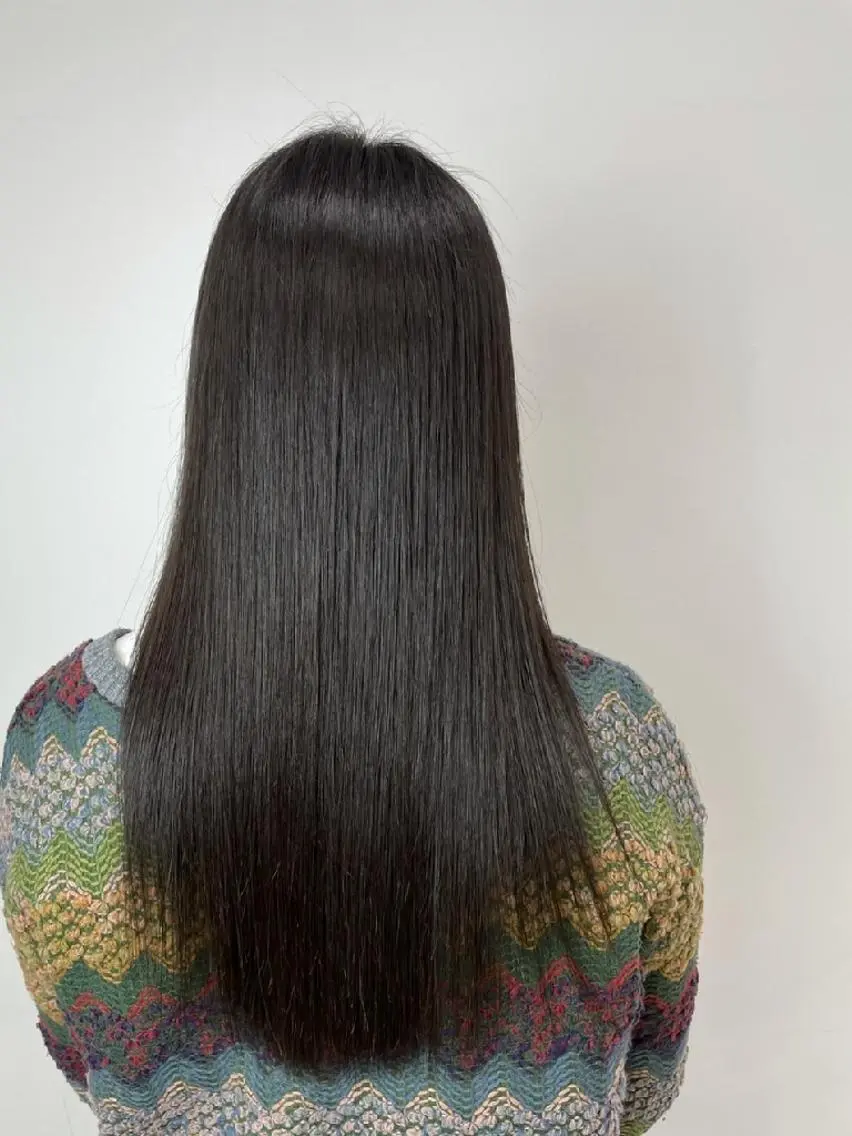 ロング 縮毛矯正 倉持 龍歩のヘアスタイル