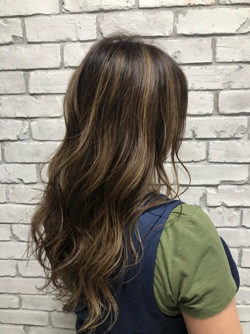 ロング カラー welring hair salonのヘアスタイル