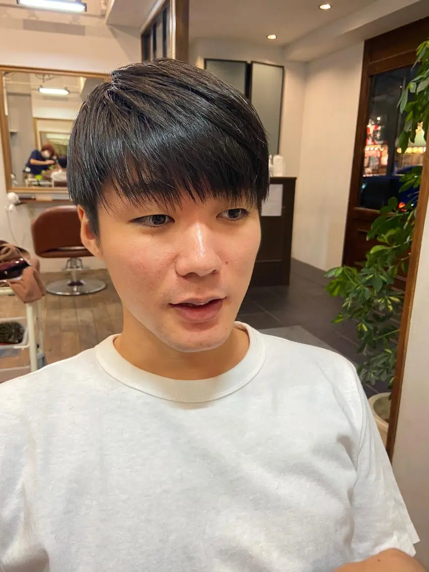 ショート メンズ マッシュ 原一真/ 外国人ショートヘアのヘアスタイル