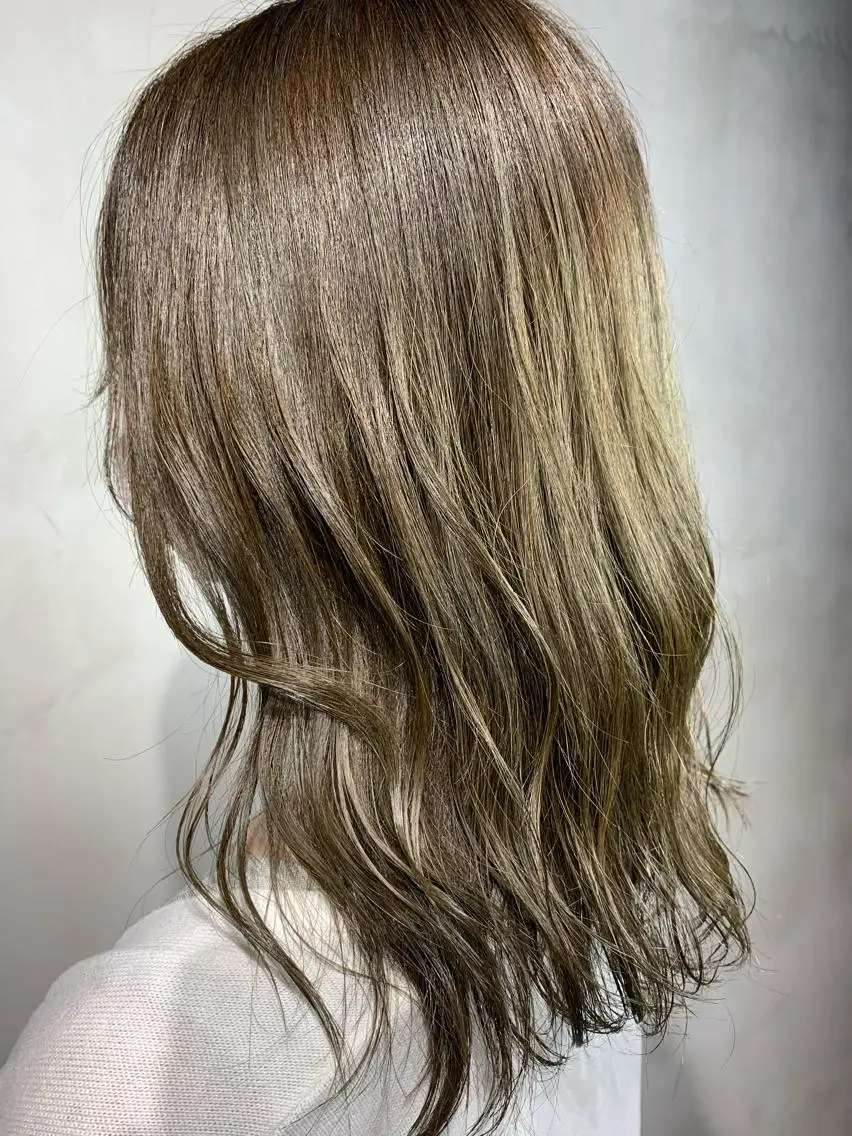 カラー メンズパーマ 工藤勇也のヘアスタイル
