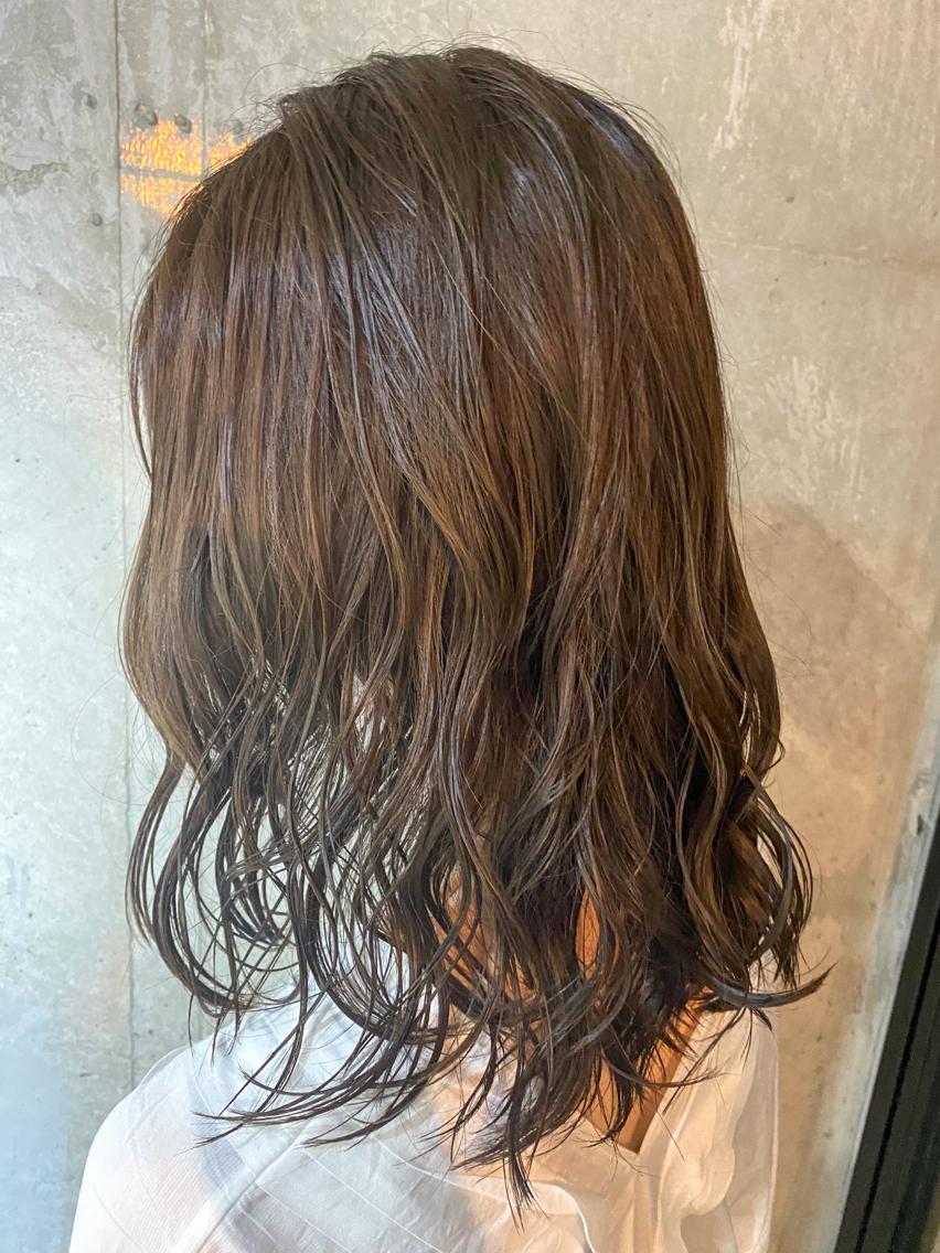 セミロング カラー ベージュカラー 【代表】笹沼 涼平のヘアスタイル