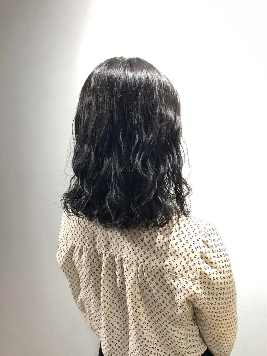 パーマ ボブパーマコテ巻き風 パーマNo1深江秀平のヘアスタイル