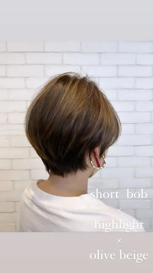 ショート カラーアンドケアリタ kitamuuuのヘアスタイル