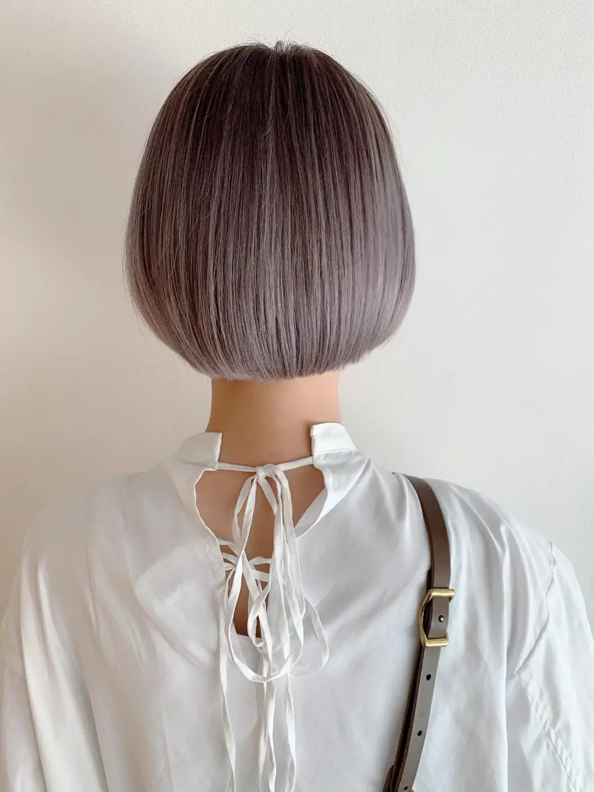 ショート ヘアカラー トリートメント なりたいが叶う ながしまじゅんきのヘアスタイル