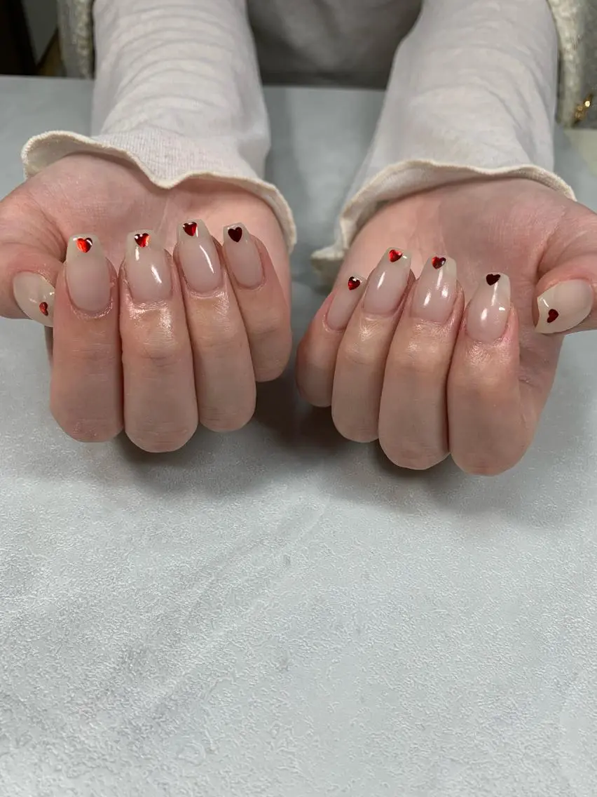 ネイル ハート SAKU nail 作島茜のネイルデザイン