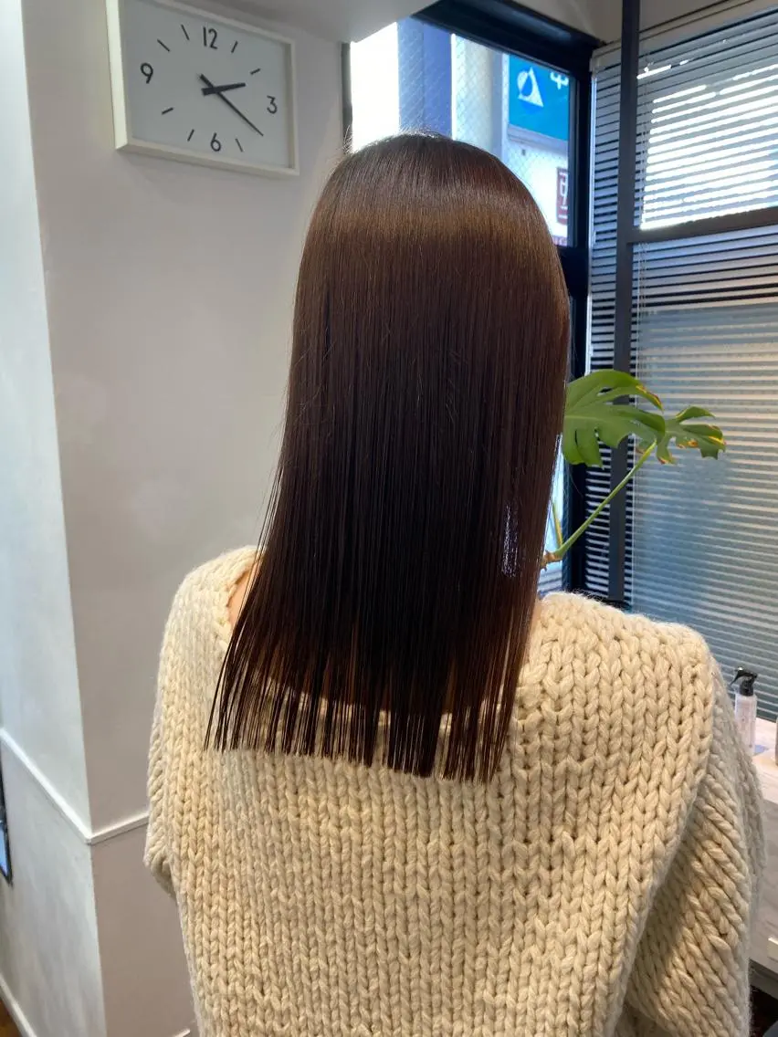 ロング カラー ヘアアレンジ カット トリートメント MOE /Zina横浜2ndのヘアスタイル