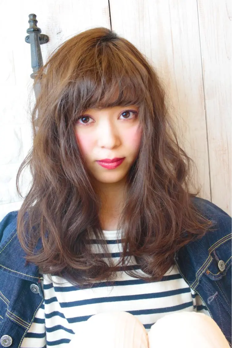 セミロング 中目黒✂︎店長✂︎ TOMOHIROのヘアスタイル