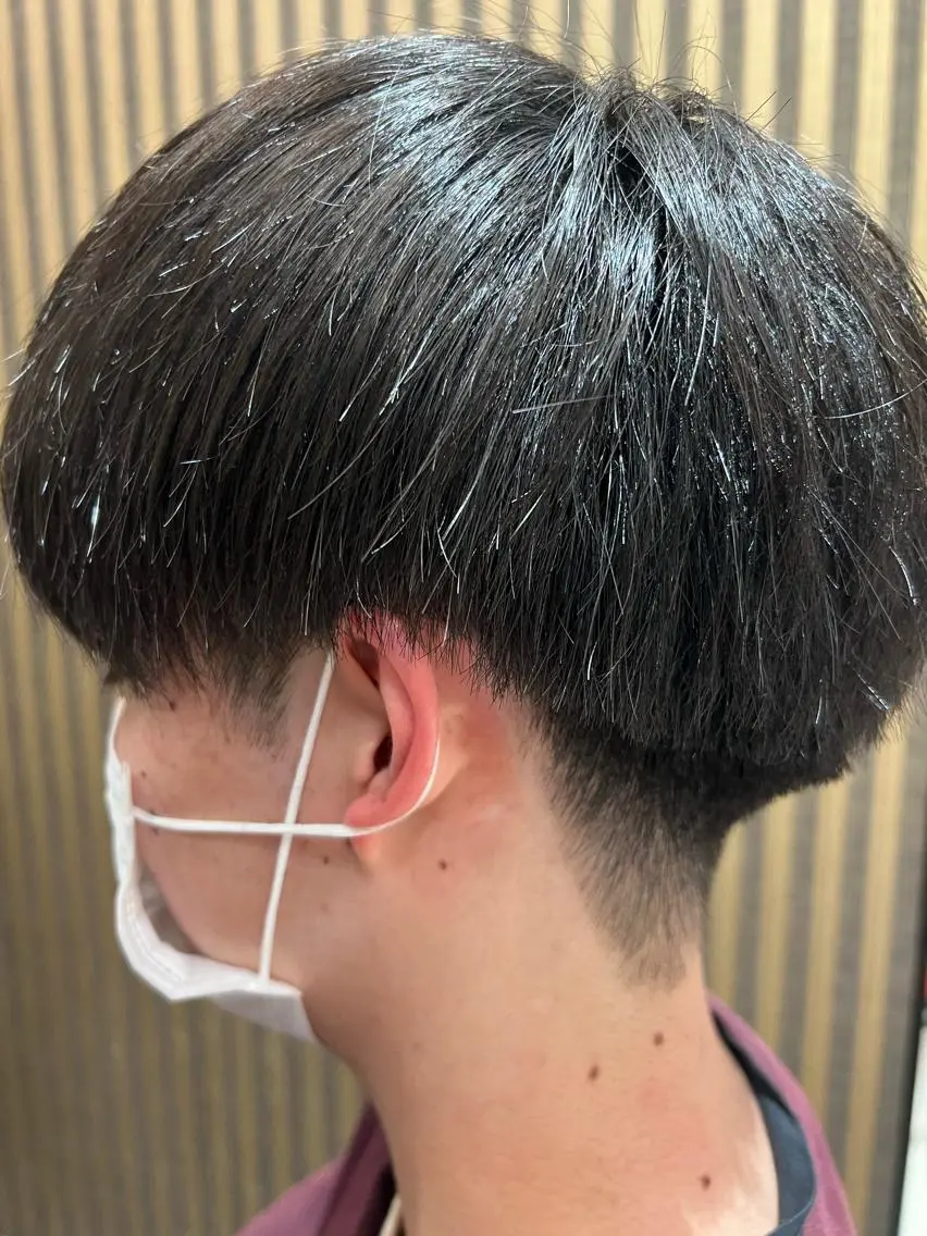 メンズ 刈り上げ カット ヘアセット 古山 侑東 /メンズパーマのヘアスタイル