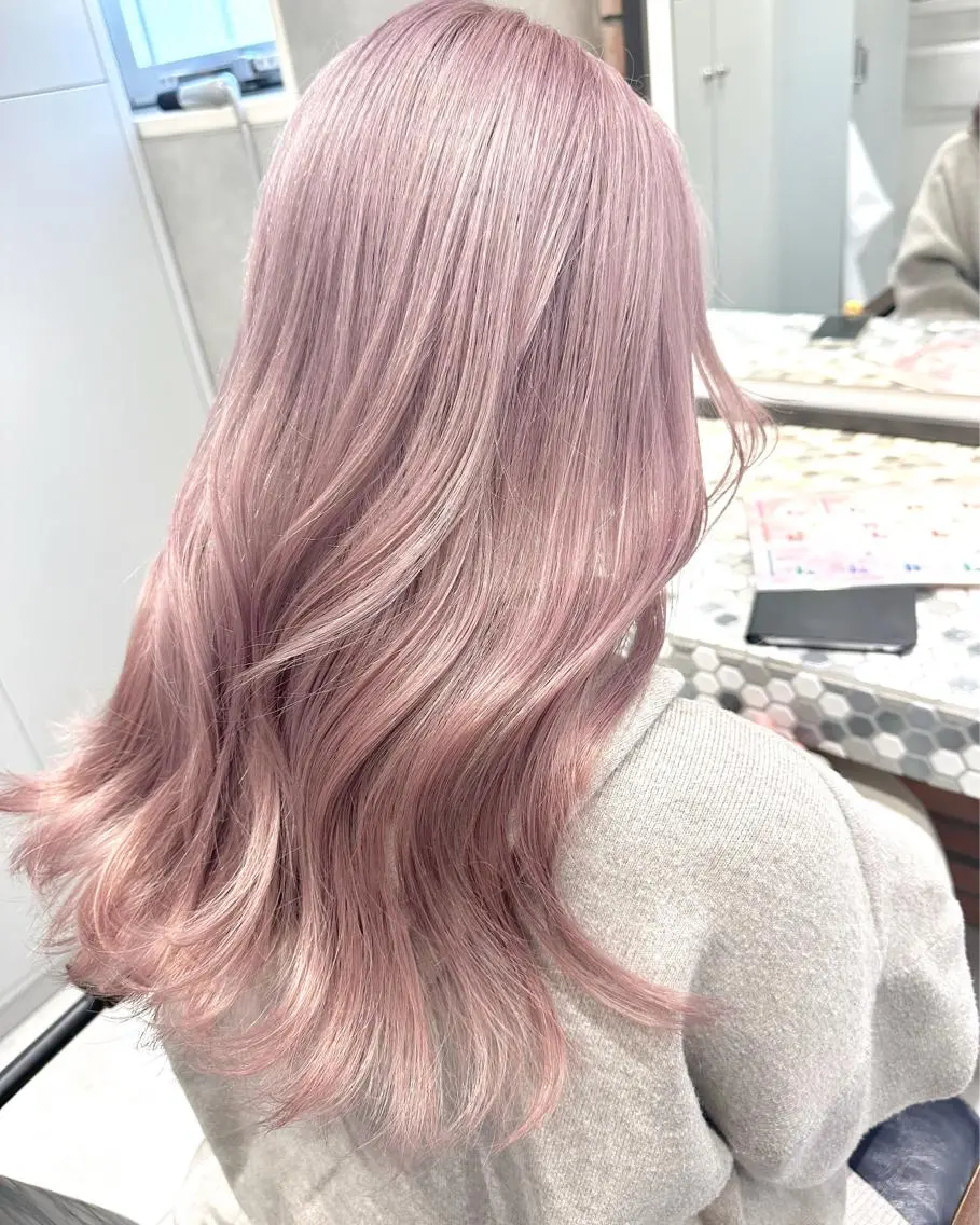 セミロング quill クイル　ツボイタクマのヘアスタイル