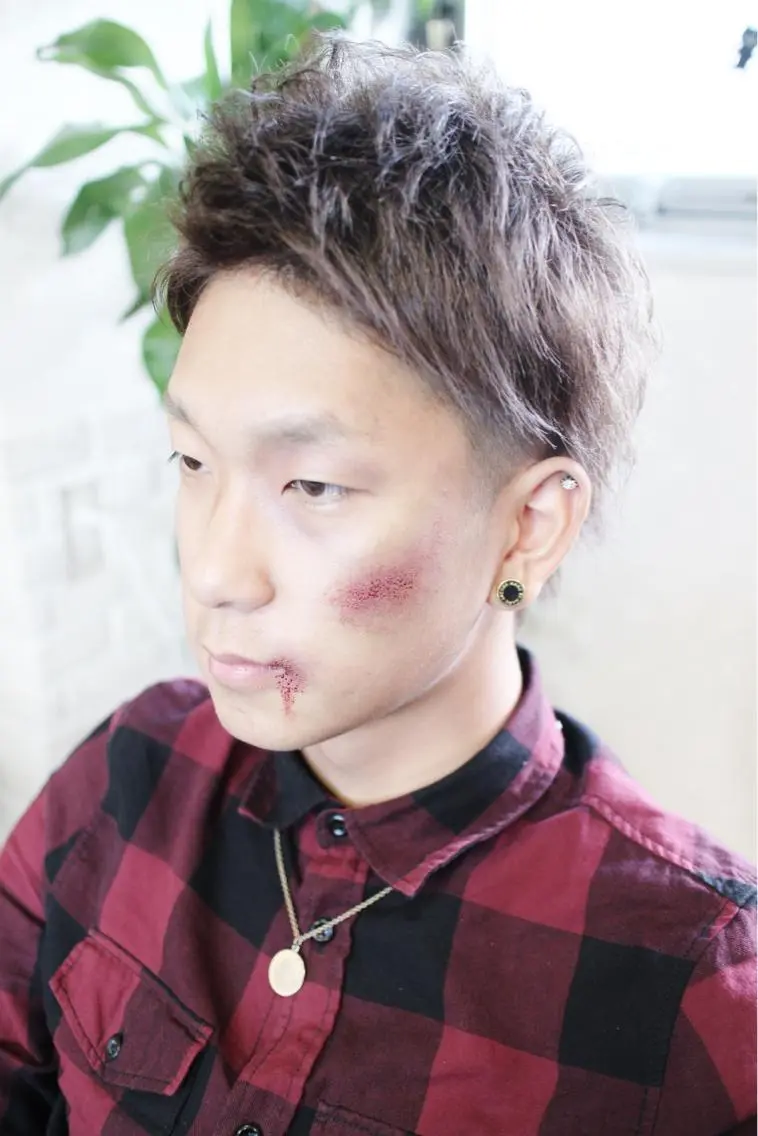 メンズ パーマPrivate SalonNoa名駅のヘアスタイル