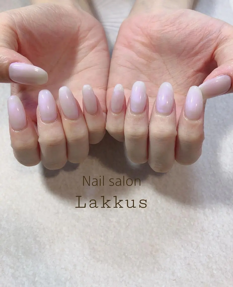 ネイル ワンカラーネイル Lakkus T－Mのネイルデザイン