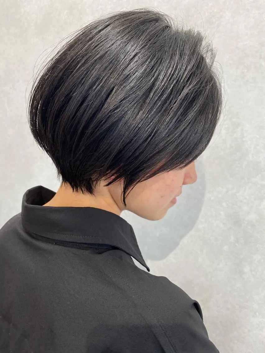 ショート 丸みショート ショートヘア カット 縮毛矯正の達人 山北　　直哉のヘアスタイル