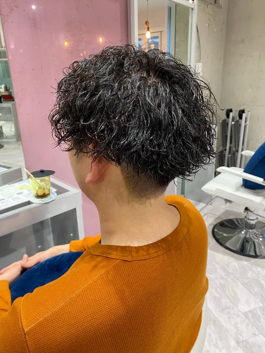 ショート パーマ ツイストスパイラルパーマ スパイラルパーマ Riganuts王子 Hayato✂︎のヘアスタイル