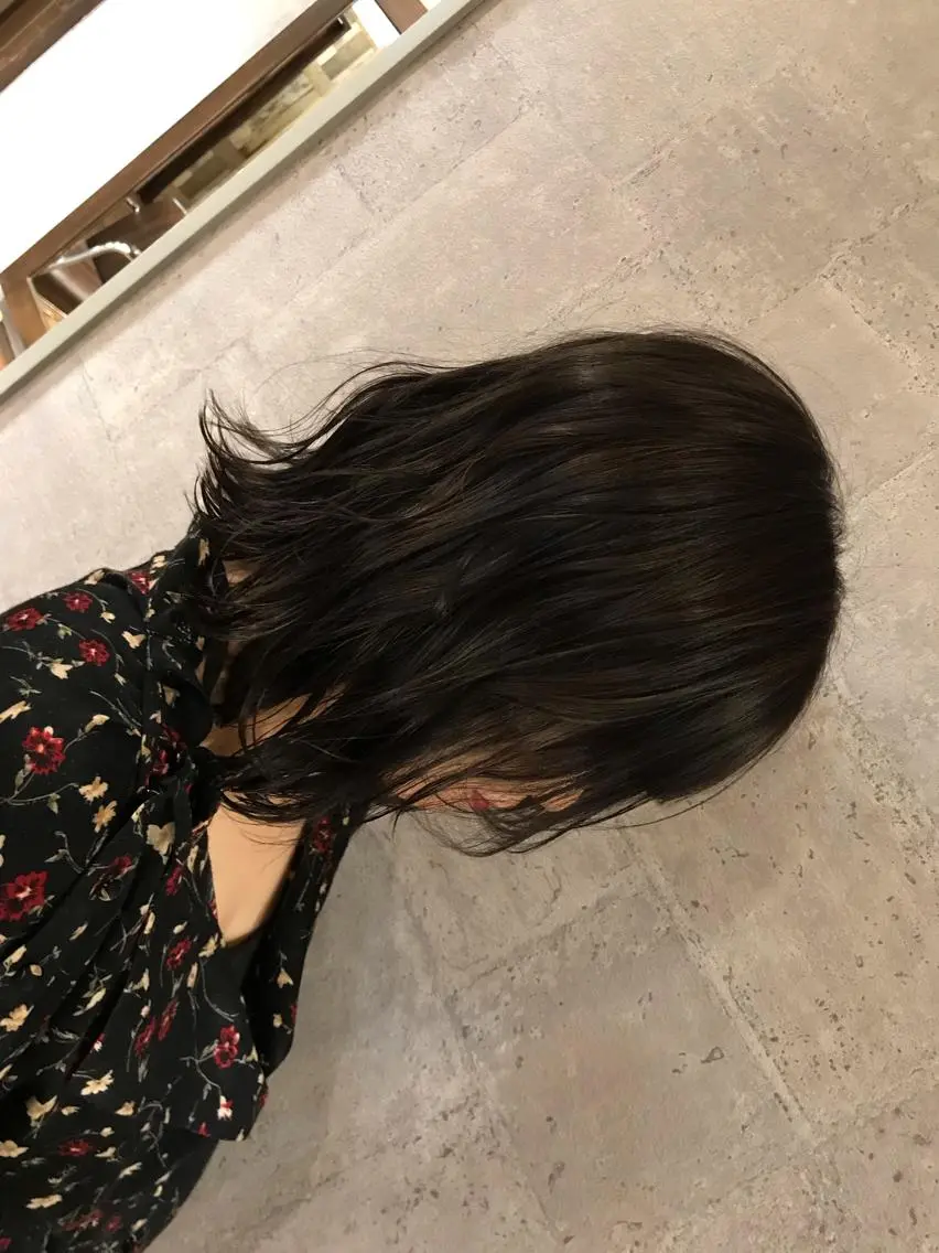 ミディアム メンズカット 鈴木ルナのヘアスタイル