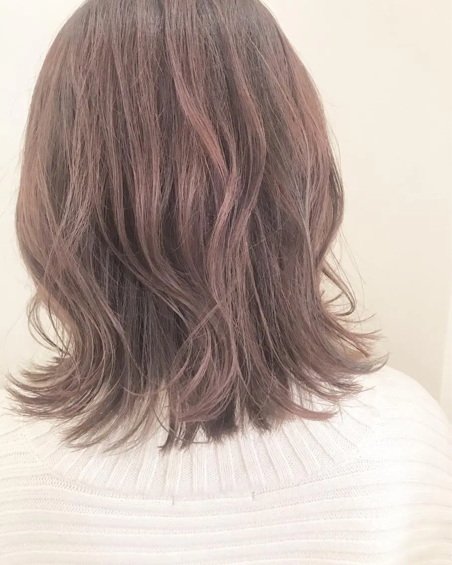 ミディアム カラー 店長 ✂️ムラカミ キラリのヘアスタイル